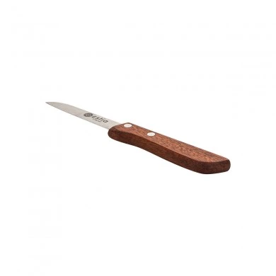 PARING KNIFE 17.5cm WITH WOODEN HANDLE