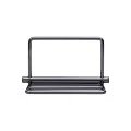 NAPKIN HOLDER NICKEL BLACK ZINC ALLOY