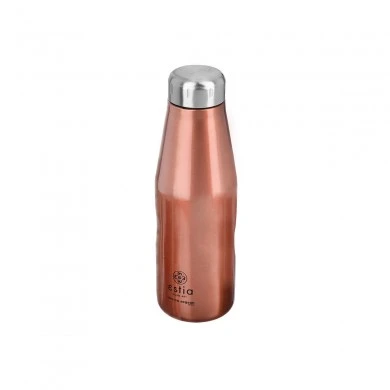INSULATED BOTTLE TRAVEL FLASK SAVE THE AEGEAN 500ml ROSE GOLD