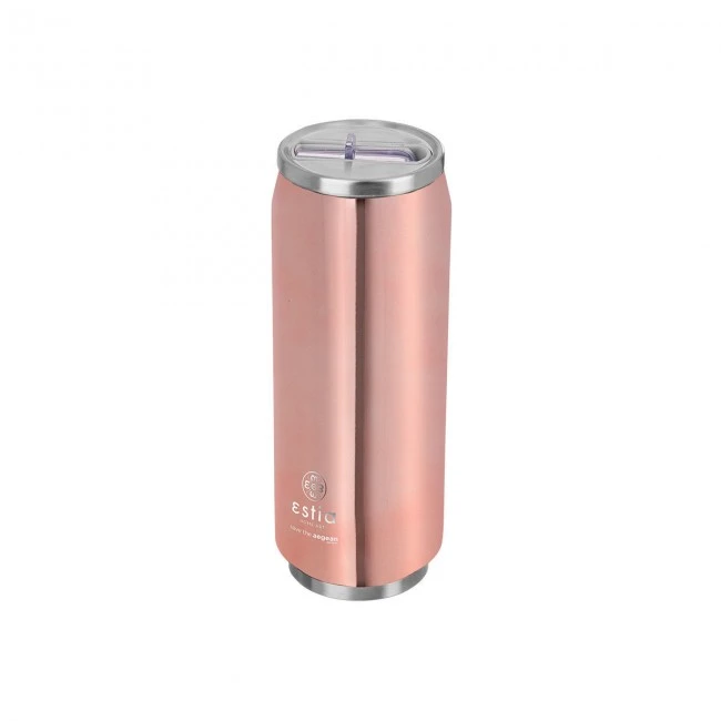 INSULATED TRAVEL CUP SAVE THE AEGEAN 500ml ROSE GOLD