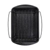 BAKING PAN MAGMA NON-STICK CARBON STEEL RECTANGULAR 45.5x37x7cm 6lt WITH GRILL RACK