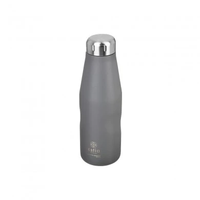 INSULATED BOTTLE TRAVEL FLASK SAVE THE AEGEAN 500ml FJORD GREY