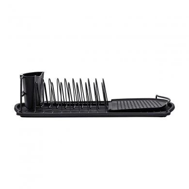 DISH RACK STUDIO METALLIC 47x26cm BLACK