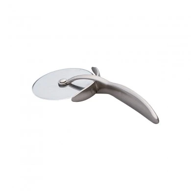 PIZZA CUTTING WHEEL NICKEL ZINC ALLOY WITH NON-SLIP HANDLE
