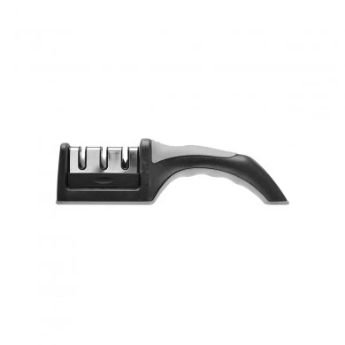 3-STAGE KNIFE SHARPENER WITH ERGONOMIC HANDLE