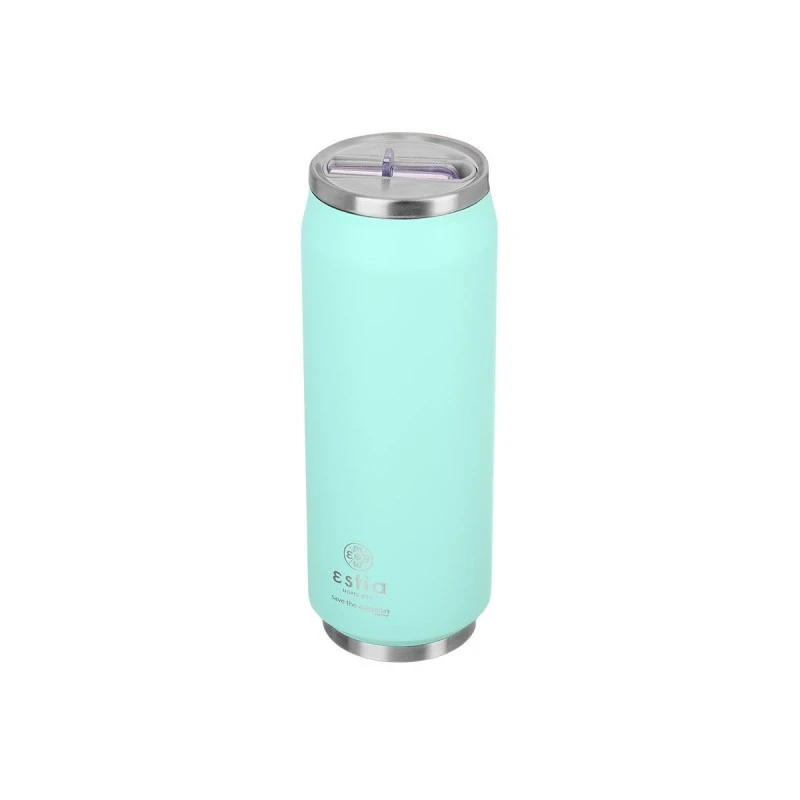 ESTIA ΘΕΡΜΟΣ TRAVEL CUP SAVE THE AEGEAN 500ml BERMUDA GREEN