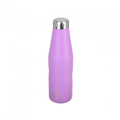 INSULATED BOTTLE TRAVEL FLASK SAVE THE AEGEAN 750ml LAVENDER PURPLE