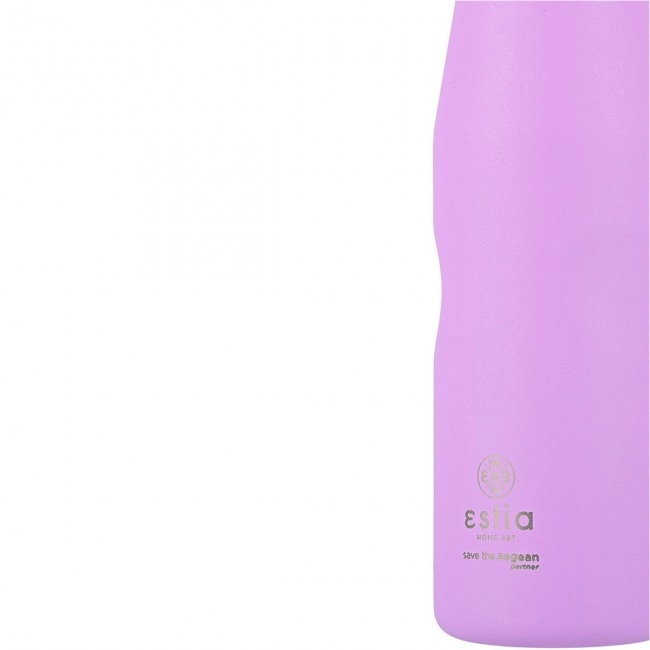 ESTIA ΘΕΡΜΟΣ TRAVEL FLASK SAVE THE AEGEAN 750ml LAVENDER PURPLE