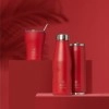 ESTIA ΘΕΡΜΟΣ TRAVEL CUP SAVE THE AEGEAN 500ml SCARLET RED