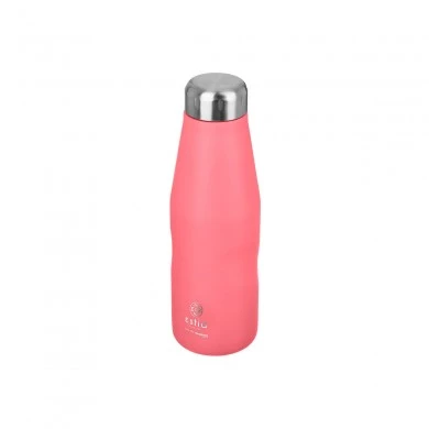 INSULATED BOTTLE TRAVEL FLASK SAVE THE AEGEAN 500ml FUSION CORAL