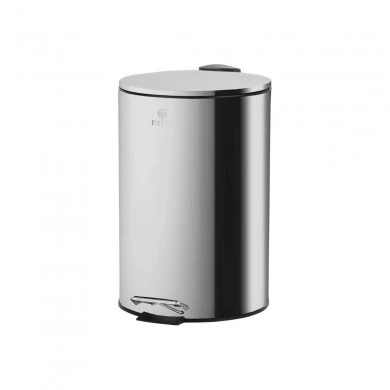 BATHROOM BIN CLASSIC STAINLESS STEEL SOFT CLOSE 12lt MATTE INOX