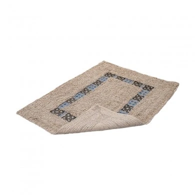 BATHROOM MAT NATIVE COTTON 60x40cm