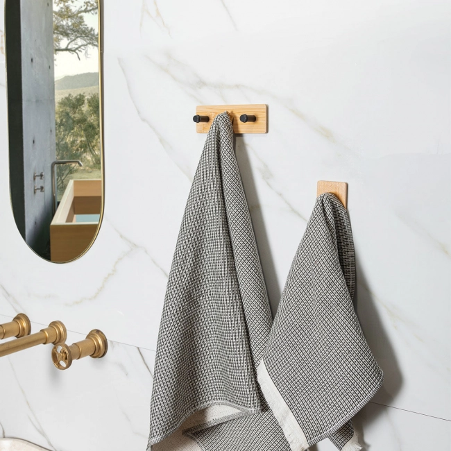 ESTIA ΚΡΕΜΑΣΤΡΑ ΕΠΙΤΟΙΧΙΑ BAMBOO ESSENTIALS ΜΕΤΑΛΛΙΚΗ 3 ΘΕΣΕΩΝ