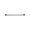 ESTIA ΠΕΤΣΕΤΟΘΗΚΗ ΕΠΙΤΟΙΧΙΑ BAMBOO ESSENTIALS ΜΟΝΗ ΜΕΤΑΛΛΙΚΗ 9x65.4x5.2 ΜΑΥΡΗ