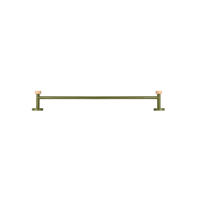 ESTIA ΠΕΤΣΕΤΟΘΗΚΗ ΕΠΙΤΟΙΧΙΑ OLIVE SERIES  ΜΟΝΗ ΜΕΤΑΛΛΙΚΗ/BAMBOO 9x65.4x5.2 ΛΑΔΙ