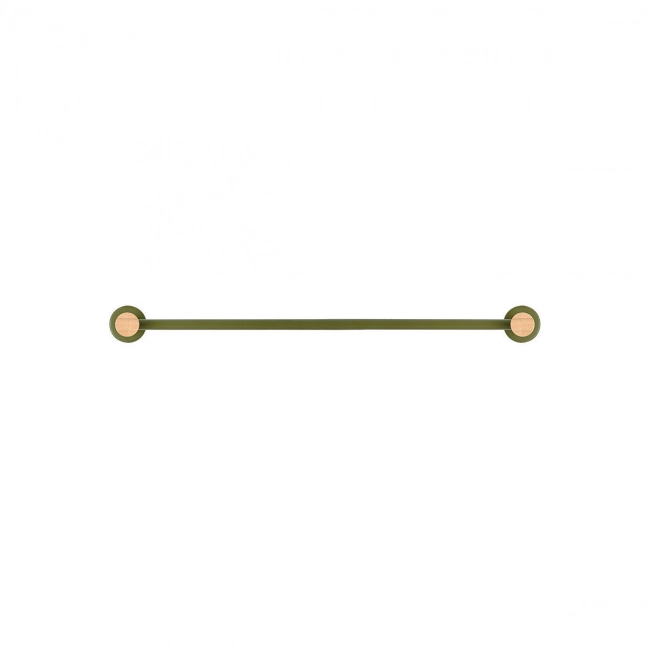 ESTIA ΠΕΤΣΕΤΟΘΗΚΗ ΕΠΙΤΟΙΧΙΑ OLIVE SERIES  ΜΟΝΗ ΜΕΤΑΛΛΙΚΗ/BAMBOO 9x65.4x5.2 ΛΑΔΙ