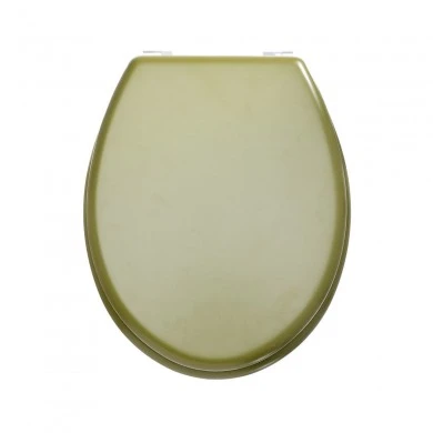 TOILET SEAT OLIVE SERIES WITH ZYNC ALLOY HINGES OLIVE