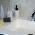 SOAP DISPENSER LINE ART 320ml WHITE