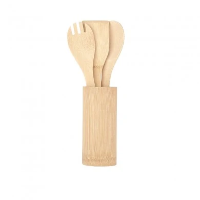COOKING TOOLS BAMBOO WITH CASE 4 PCS.