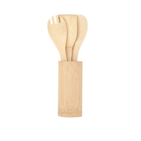 COOKING TOOLS BAMBOO WITH CASE 4 PCS.