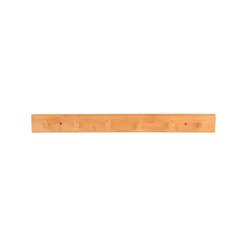 ESTIA ΚΡΕΜΑΣΤΡΑ ΤΟΙΧΟΥ BAMBOO 59x6x7cm 6 ΘΕΣΕΩΝ