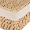 STORAGE &amp; ORGANIΖER BOX BOTANICA 28x20x10cm WITH INTERNAL CLOTHING &amp; LID