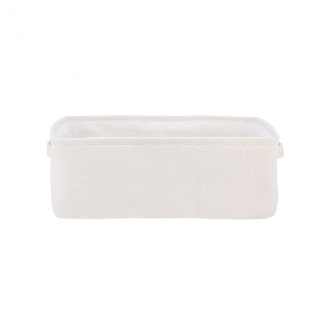 ESTIA ΚΟΥΤΙ ΑΠΟΘΗΚΕΥΣΗΣ &amp; ΟΡΓΑΝΩΣΗΣ IVORY 26x16.5x11.5cm ME ΧΕΡΟΥΛΙΑ