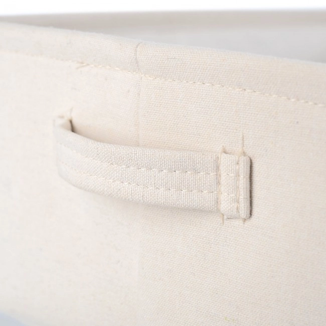 ESTIA ΚΟΥΤΙ ΑΠΟΘΗΚΕΥΣΗΣ &amp; ΟΡΓΑΝΩΣΗΣ IVORY 26x16.5x11.5cm ME ΧΕΡΟΥΛΙΑ