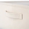 STORAGE &amp; ORGANIΖER BOX IVORY 13.5x12.5x10.5cm WITH HANDLES