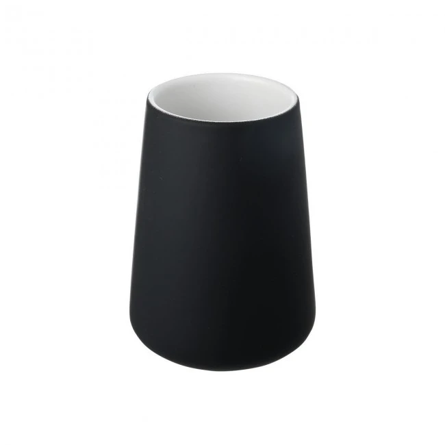 TOOTHBRUSH HOLDER FJORD CERAMIC BLACK