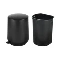 ESTIA ΧΑΡΤΟΔΟΧΕΙΟ ΜΠΑΝΙΟΥ FJORD SOFT CLOSE 5lt BLACK