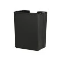 BATHROOM BIN CUBIC SOFT CLOSE 6lt BLACK