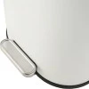 BATHROOM BIN OVOID SOFT CLOSE 6lt WHITE