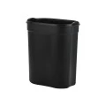 BATHROOM BIN OVOID SOFT CLOSE 6lt GREY