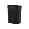 BATHROOM BIN OVOID SOFT CLOSE 6lt TAUPE