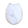 ESTIA ΚΑΠΑΚΙ ΛΕΚΑΝΗΣ MARBLE ΜΕ ΜΕΝΤΕΣΕΔΕΣ ΑΠΟ ΚΡΑΜΑ ΨΕΥΔΑΡΓΥΡΟΥ