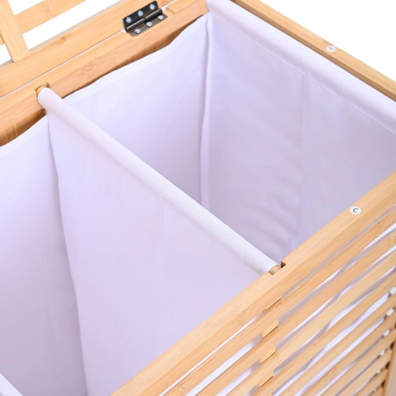 ESTIA ΚΑΛΑΘΙ ΑΠΛΥΤΩΝ BAMBOO ESSENTIALS 60lt ΔΙΠΛΟ