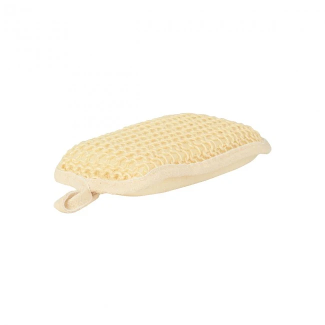 EXFOLIATION SPONGE OF SISAL FABRIC 9x13x4cm