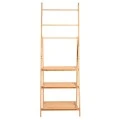 FLOOR STORAGE SHELF BAMBOO ESSENTIALS 3 TIERS NATURAL COLOR
