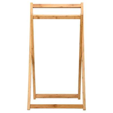 FLOOR TOWEL HANGER  BAMBOO ESSENTIALS NATURAL COLOR