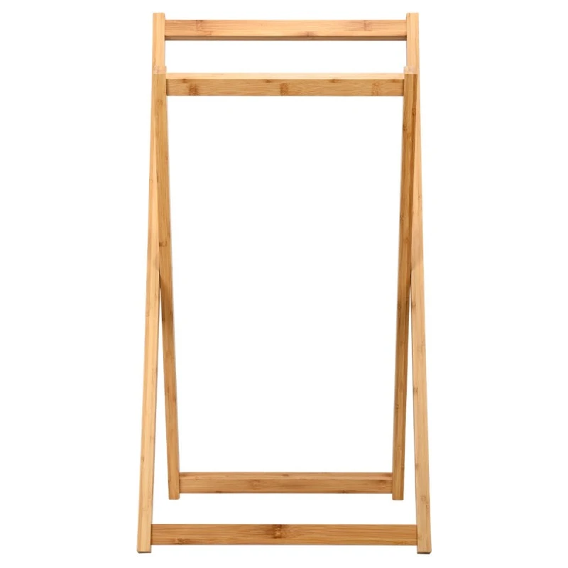 FLOOR TOWEL HANGER  BAMBOO ESSENTIALS NATURAL COLOR