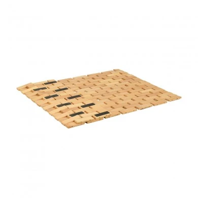 BATHROOM MAT BAMBOO ESSENTIALS NON-SLIP 38x60cm