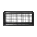 STORAGE &amp; ORGANISER BASKET CAGE METALLIC 30x15.5x13cm BLACK