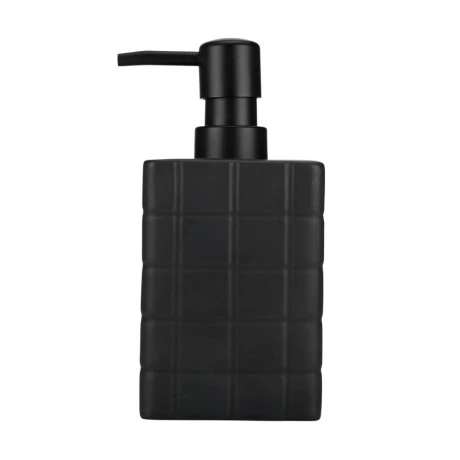 ESTIA ΑΝΤΛΙΑ ΣΑΠΟΥΝΙΟΥ TILES ΚΕΡΑΜΙΚΗ 450ml 7.5x15cm ΜΑΥΡΗ