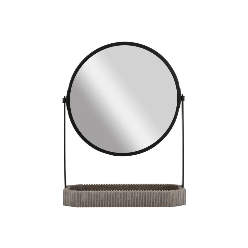 TABLE MIRROR WIRE WITH POLYRESIN BASE 17.5x10x24cm