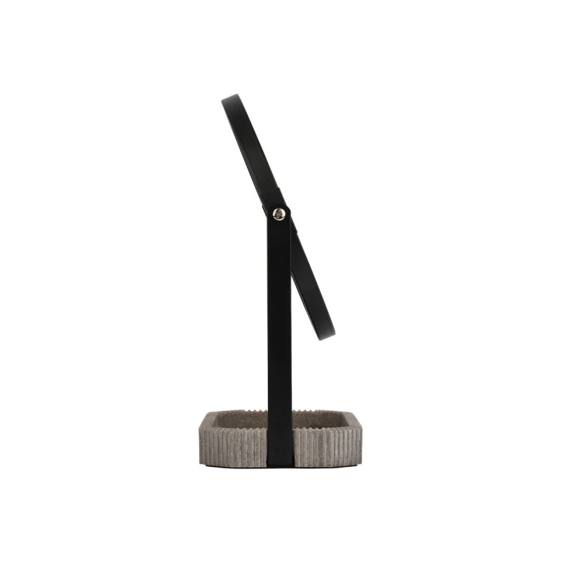 TABLE MIRROR WIRE WITH POLYRESIN BASE 17.5x10x24cm