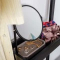 TABLE MIRROR WIRE WITH POLYRESIN BASE 17.5x10x24cm