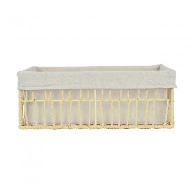 STORAGE &amp; ORGANIZER  BOX NEST 36×27×13cm BEIGE