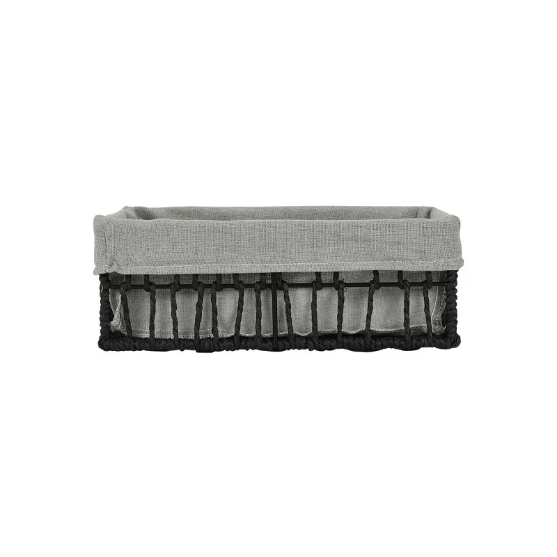 STORAGE &amp; ORGANIZER BOX NEST 28×20×10cm BLACK