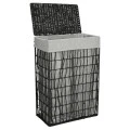 ESTIA ΚΑΛΑΘΙ ΑΠΛΥΤΩΝ NEST 37x22x55cm 2 ΘΕΣΕΩΝ ΜΑΥΡΟ